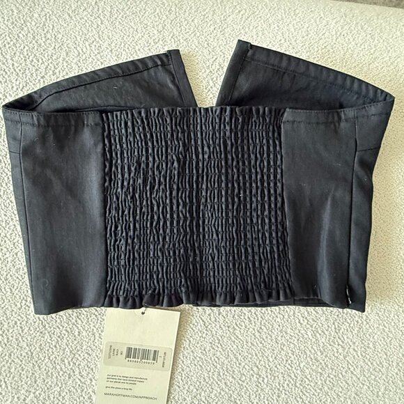 *NWT* Mara Hoffman Layne Foldover Bustier Top (Size 2) - Picture 2 of 8